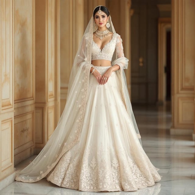 Any recommendations for fusion bridal lehengas inspired by western ... [google]