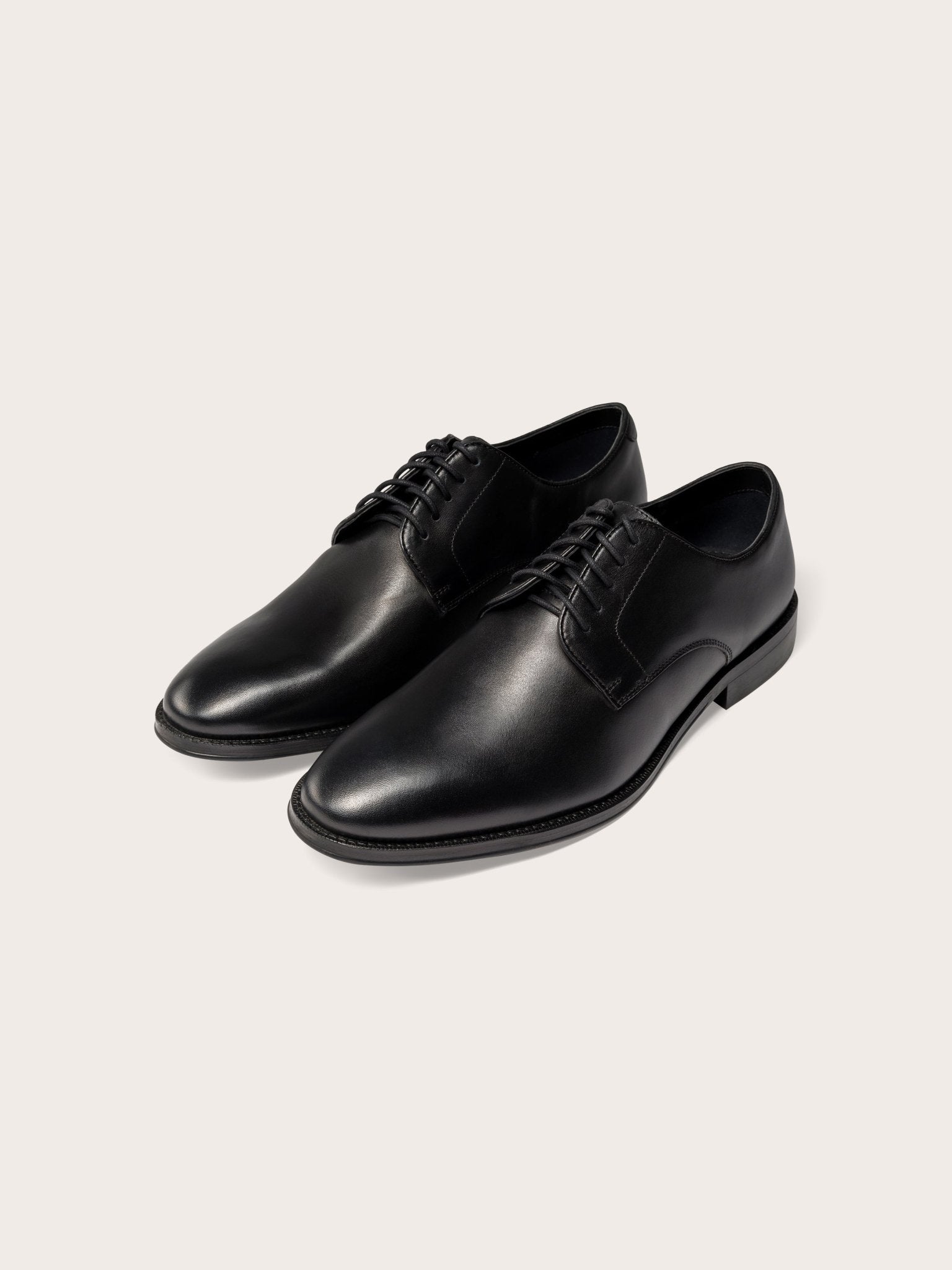 Black Leather Shoes - Men's Dress Shoes Rental | The Black Tux