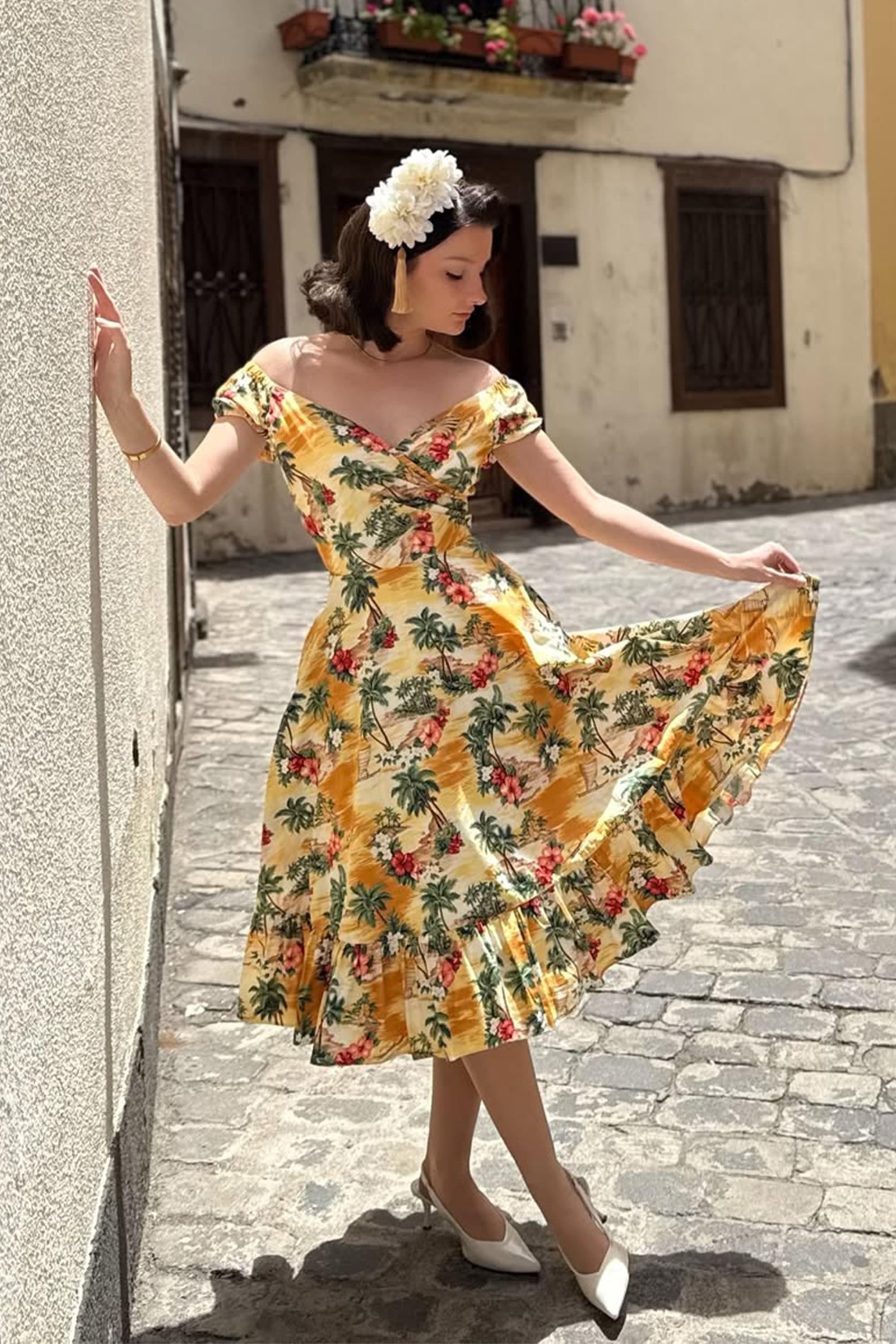 Dresses | Isabelle Hawaiian Midi Dress 