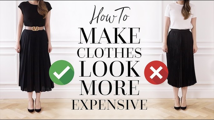 HOW TO MAKE CHEAP CLOTHES LOOK MORE EXPENSIVE! | AD - YouTube 